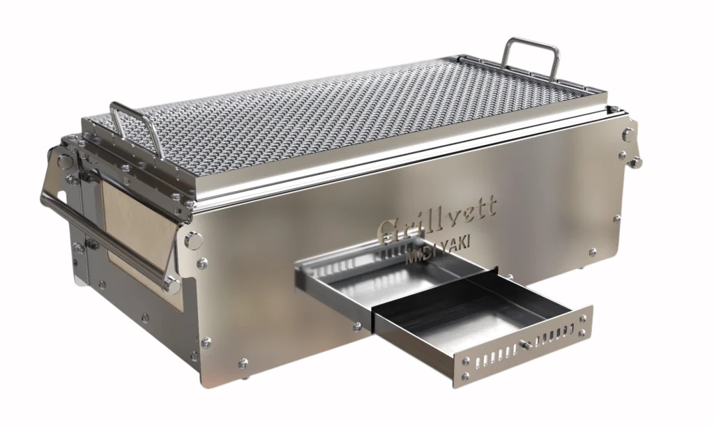 Гриль угольный портативный GRILLVETT Mini Yaki