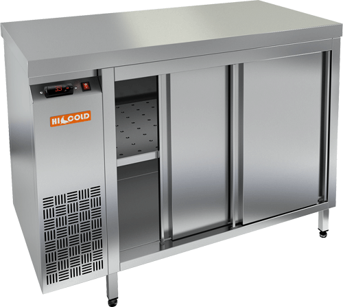 TS 12 GN O (1200x700x850) тепловой стол-купе островной, HICOLD RUS