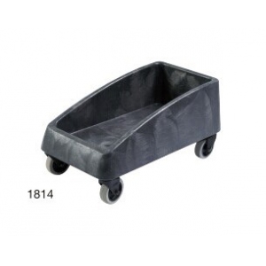 Тележка для контейнеров SLIM 516х290х260мм пластик TRUST 1814BK