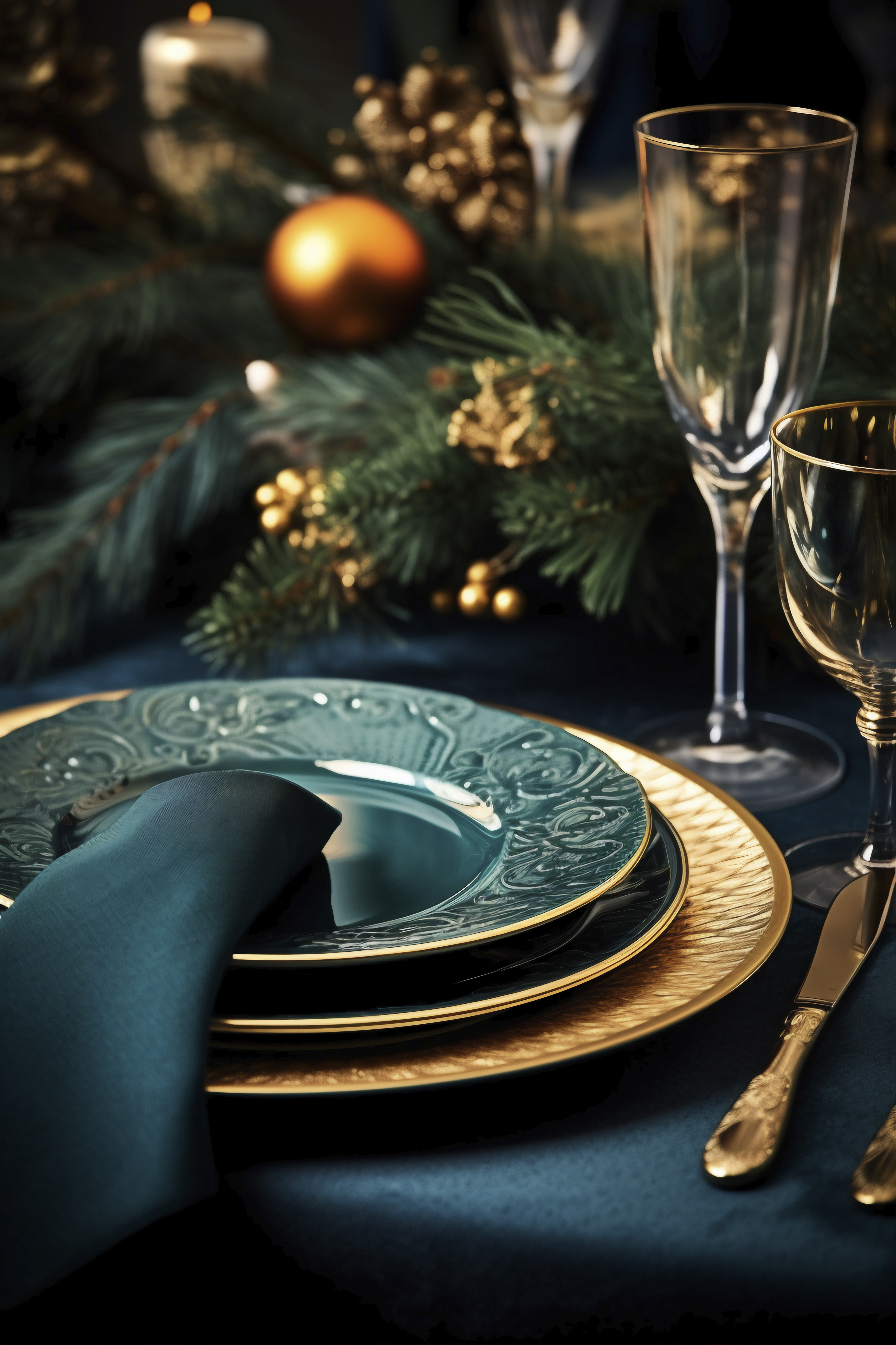 Идеи сервировки Новогоднего стола 2026