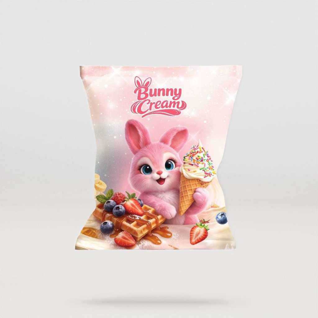 Мягкое мороженое Bunny Cream Шоколадная