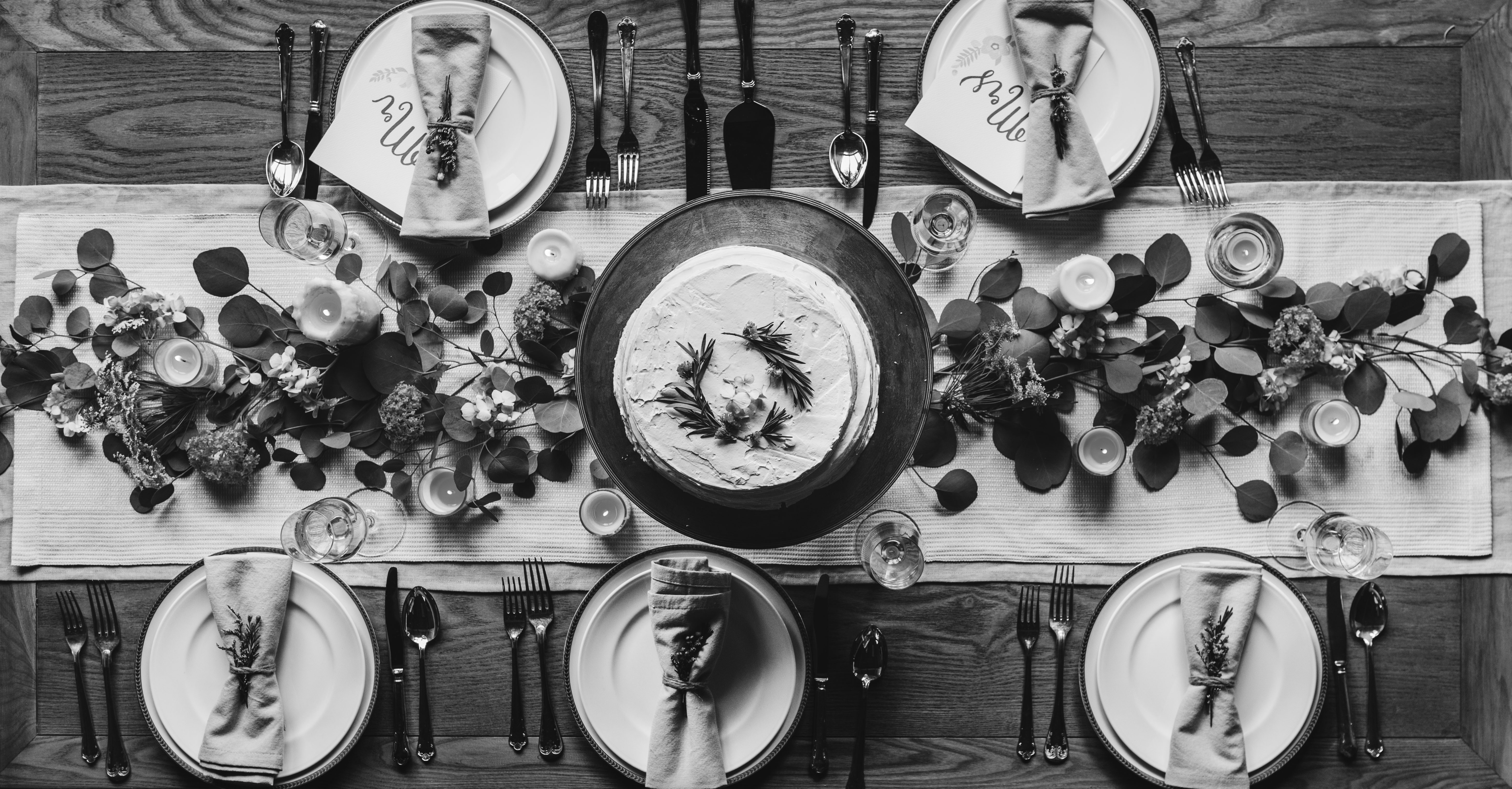 ретро сервировка