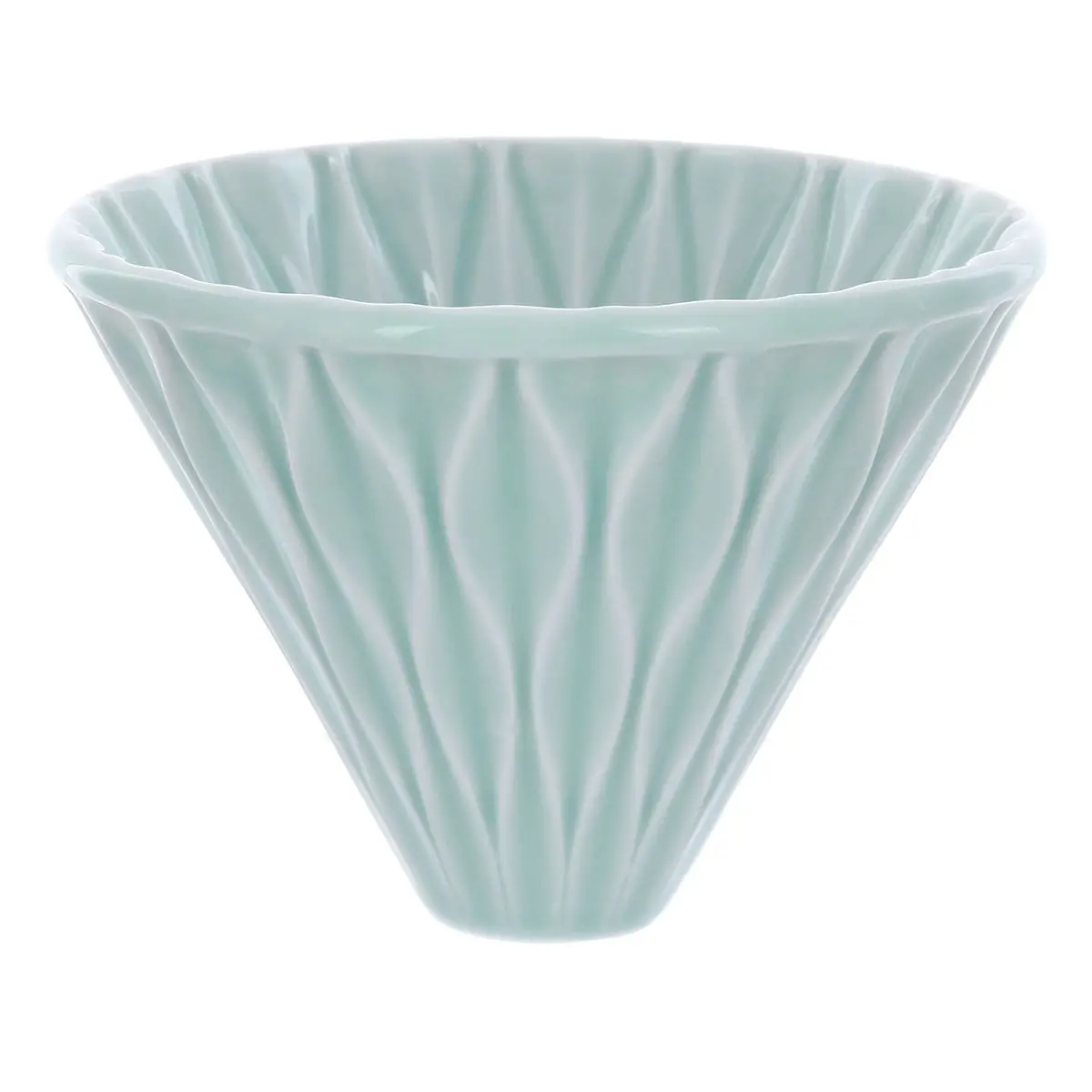 Воронка Loveramics Smooth Dripper, цвет: светло-зеленый (Celadon Green)