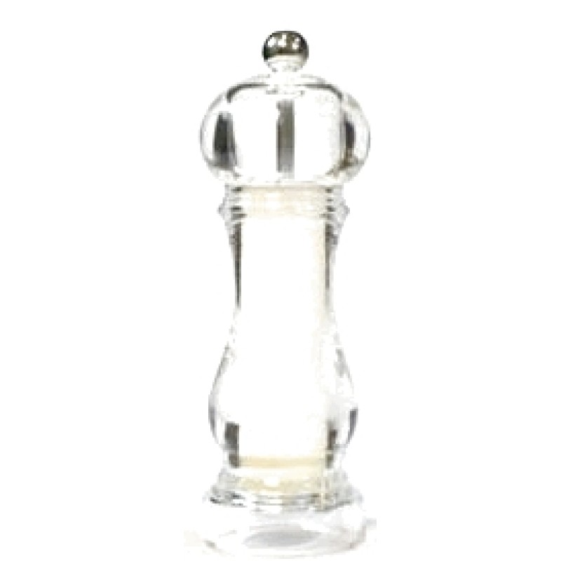 Мельница для соли 16,5см, акрил, Capri, Bisetti