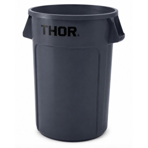 Контейнер THOR D 610мм H 800мм 166л пластик серый TRUST 1014GY