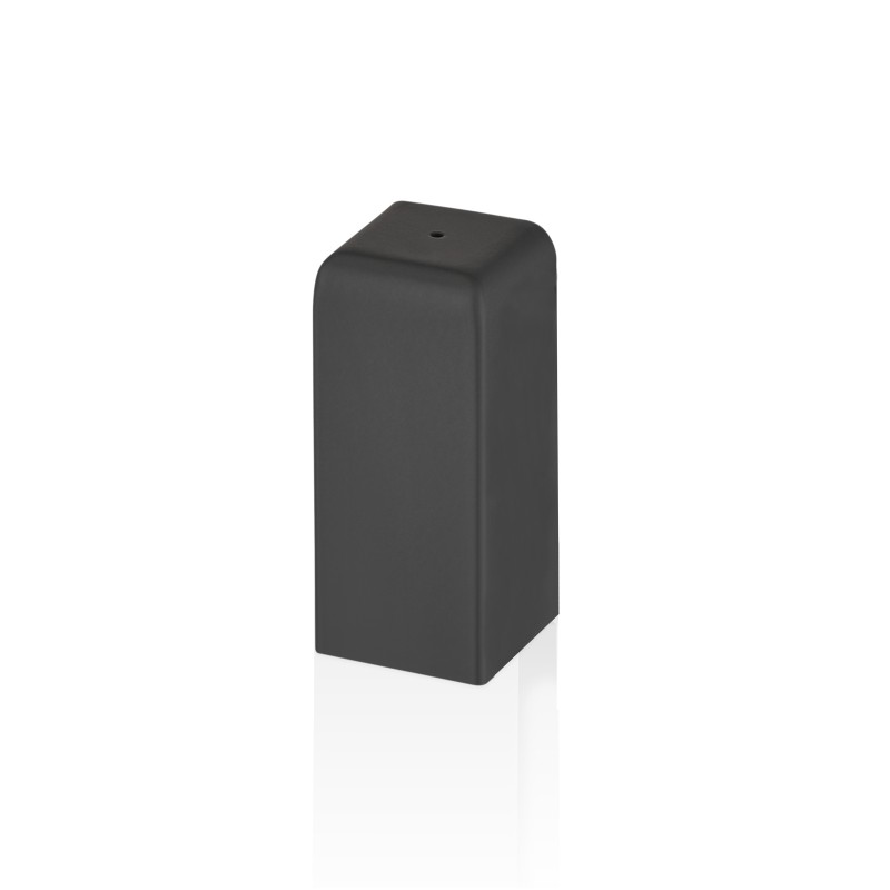 Перечница 3*3*6,5, матовый черный, Narin