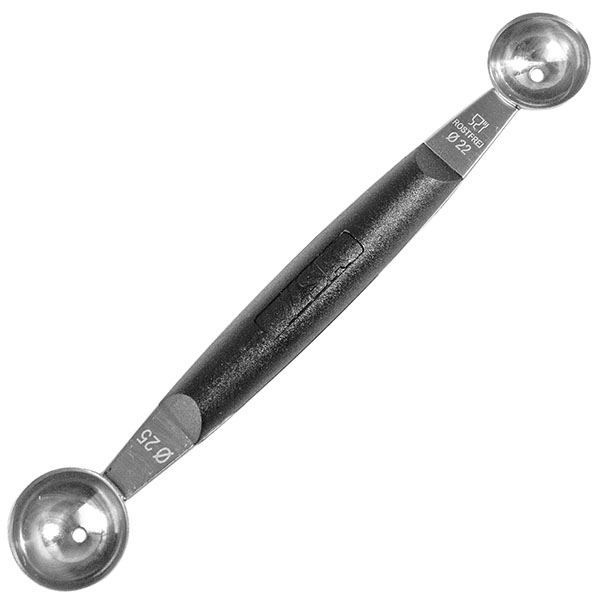 Нуазетка «Шар»;сталь,полипроп.;D=25/22,H=15,L=185мм;черный,металлич.