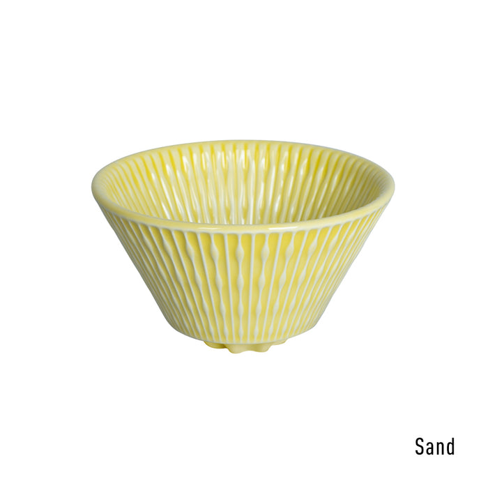 Воронка Loveramics Flatbed Coffee Dripper, цвет: песчаный (Sand)