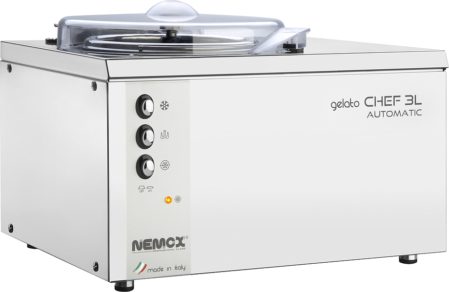 Фризер (батч-фризер) Nemox Gelato Chef 3L AUTOMATIC i-Green для твердого мороженого с 1 чашей 2 л