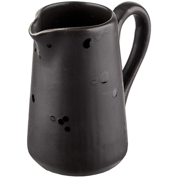 Молочник «Оникс»;керамика;150мл;D=5,H=11см;черный