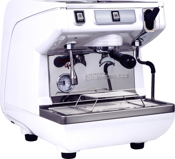 КОФЕМАШИНА РОЖКОВАЯ NUOVA SIMONELLI APPIA LIFE 1 GR S 220V ВЫС.ГР. ПОЛУАВТОМАТ БЕЛАЯ