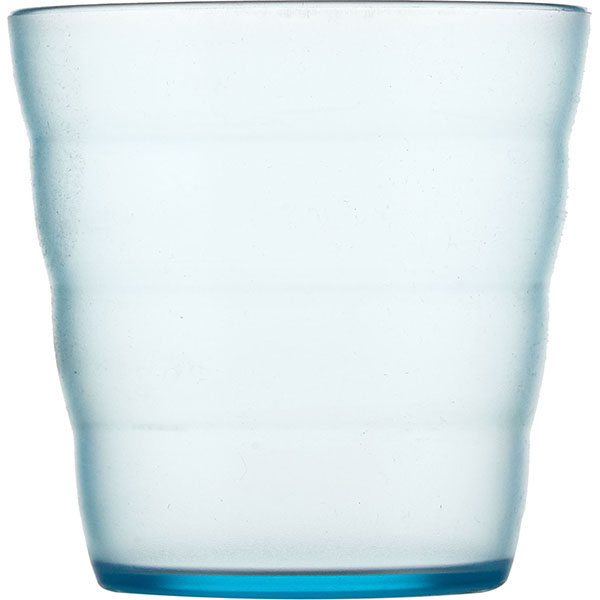 Олд фэшн (стакан);поликарбонат;250мл;D=8,H=8см;бирюз.