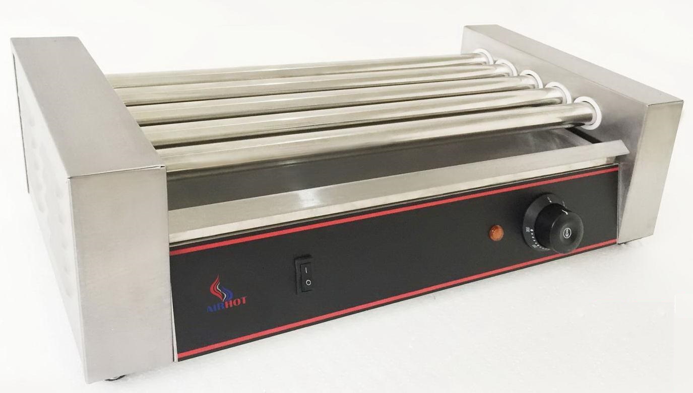 ГРИЛЬ РОЛИКОВЫЙ AIRHOT АППАРАТ ДЛЯ ХОТ-ДОГОВ RG-5