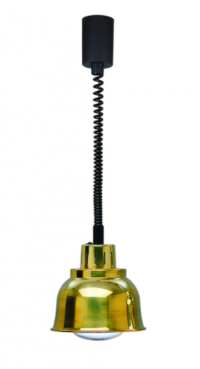 Лампа тепловая Scholl 22001/MM (B0020) с ИК нагревом, подвесная, цвет плафона - латунь
