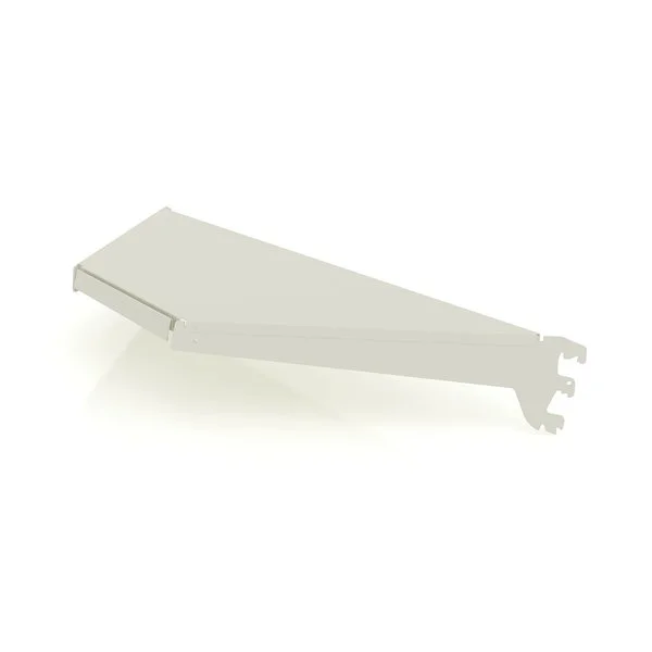 Полка угловая внутренняя (G=310, с кронштейнами, структурная муар, RAL 9010)
