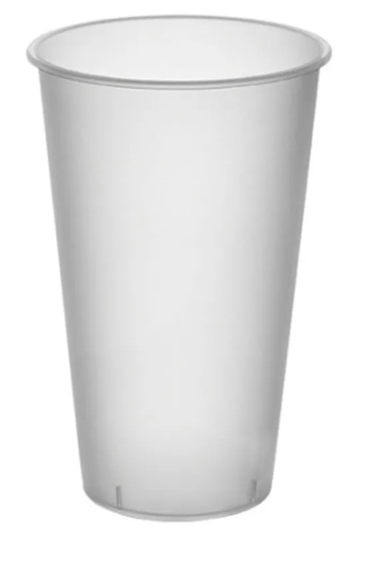 Стакан 375 мл Bubble Cup МАТОВЫЙ Прозрачный 25/900шт,