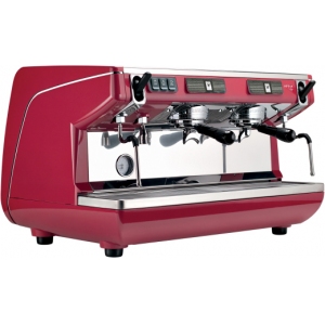 КОФЕМАШИНА РОЖКОВАЯ NUOVA SIMONELLI APPIA LIFE 2 GR S 220V ВЫС.ГР. ПОЛУАВТОМАТ КРАСНАЯ