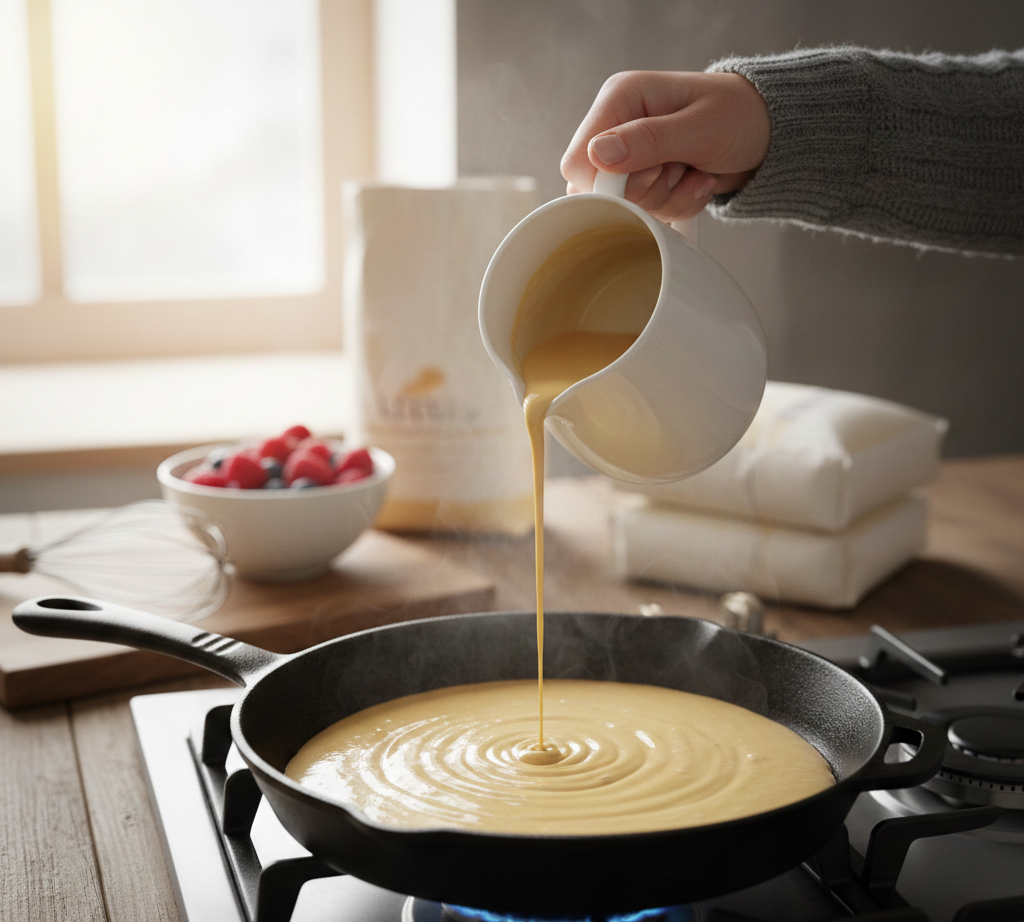 как правильно жарить блины на блиннице