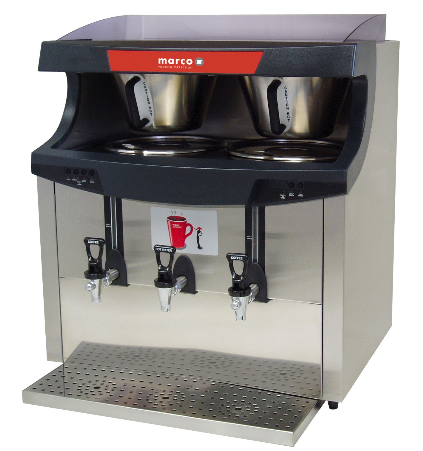Профессиональная фильтр-кофемашина MARCO QWIKBREW Twin 5,6 кВт