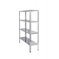 Стеллаж кухонный Luxstahl СР-1800х1200х300/4 нерж