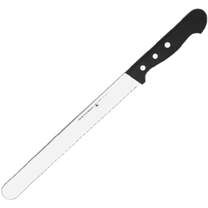 Нож для нарезки мяса «Глория»;сталь;,L=390/255,B=27мм;черный