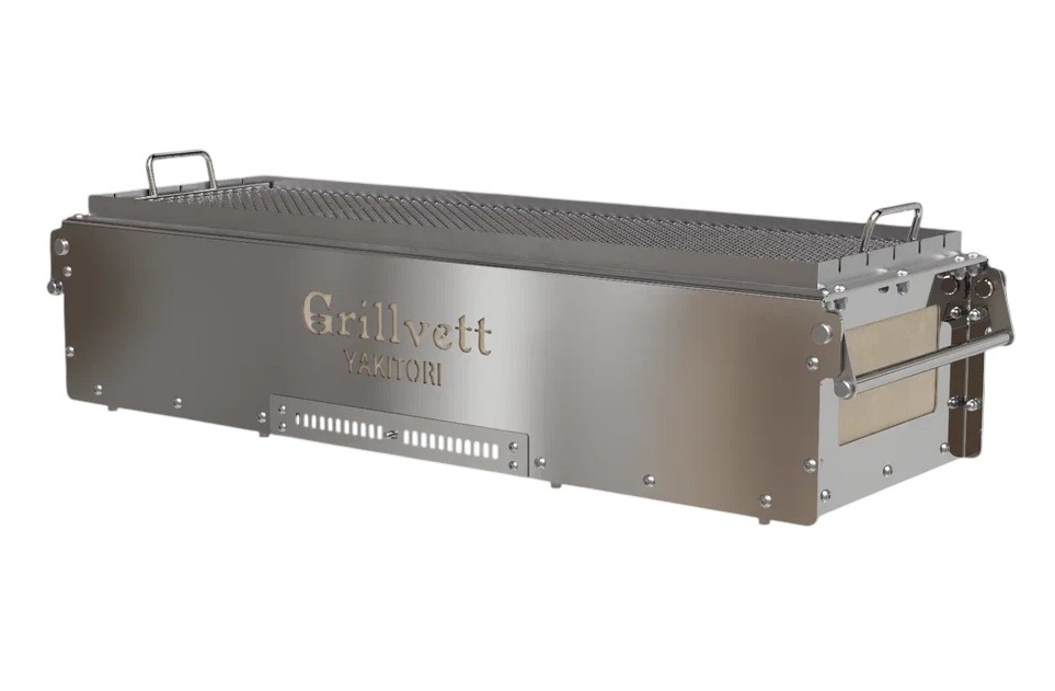 ГРИЛЬ угольный GRILLVETT YAKITORI нерж. сталь