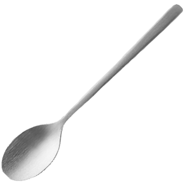 Ложка чайная;сталь нерж.;,L=14,1см;металлич.,матовый